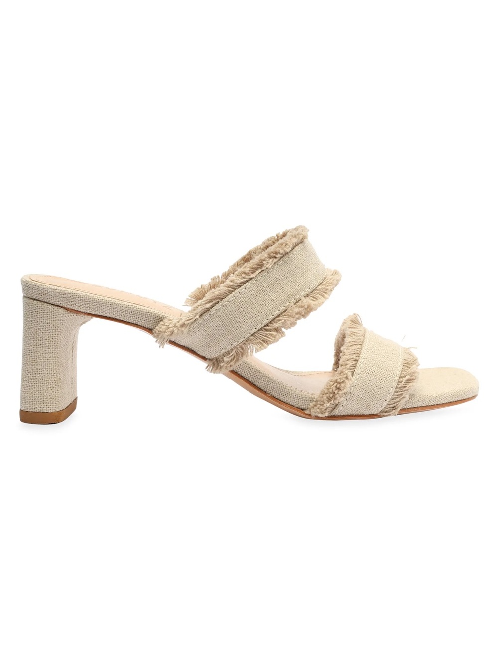 Schutz - Amely Mid-Block Heel Sandals. Oyster